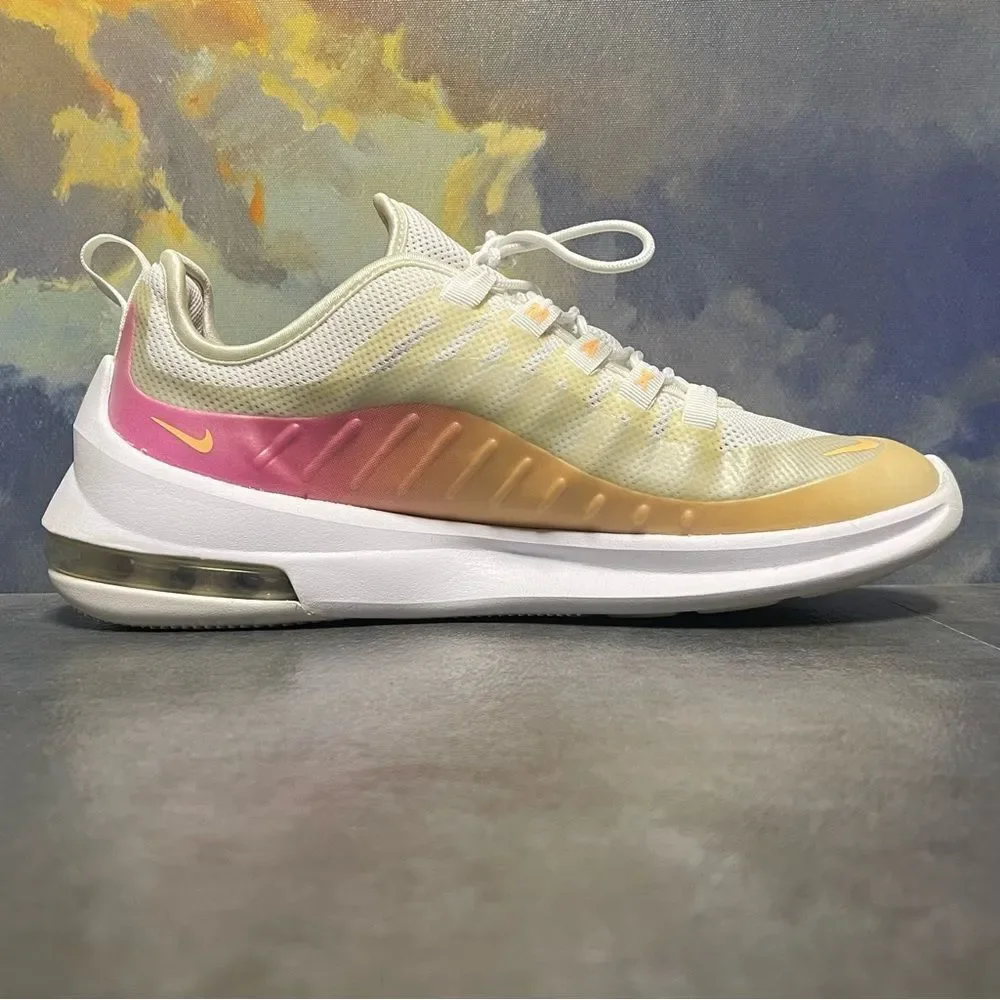 Nike Air Max Axis Premium White/Melon Women's Sneakers Size 9